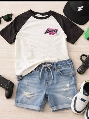 Zara kids Fortnite t-shirt, produced under license by Difuzed for Zara.